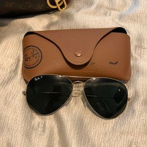 Large Classic RayBan Aviator polarized